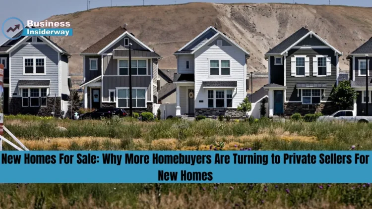 New Homes For Sale: Why More Homebuyers Are Turning to Private Sellers For New Homes Homes
